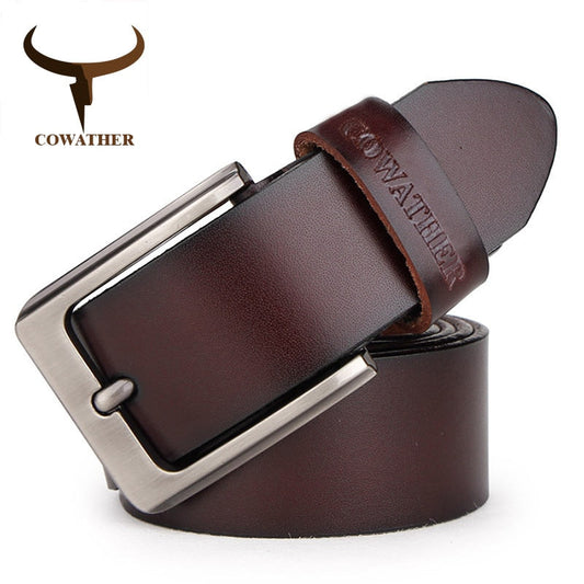 COWATHER men belt genuine leather