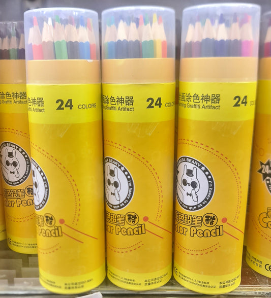24 pcs color pencils