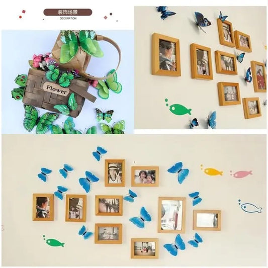 12 Magnetic Butterfly